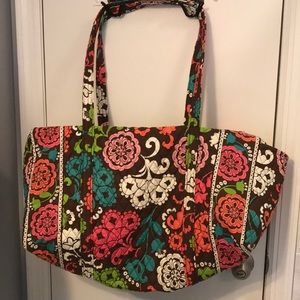 Vera Bradley Large Traveler Duffel Bag